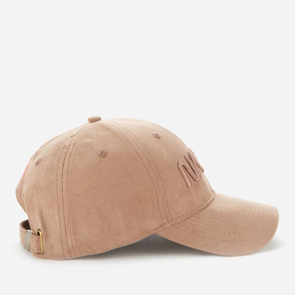 NASA 3D Embroidered Suede Cap - Tan Image 1