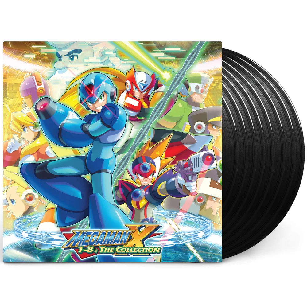 Laced Records Mega Man™ X 1-8: The Collection Vinyl Box Set Image 1