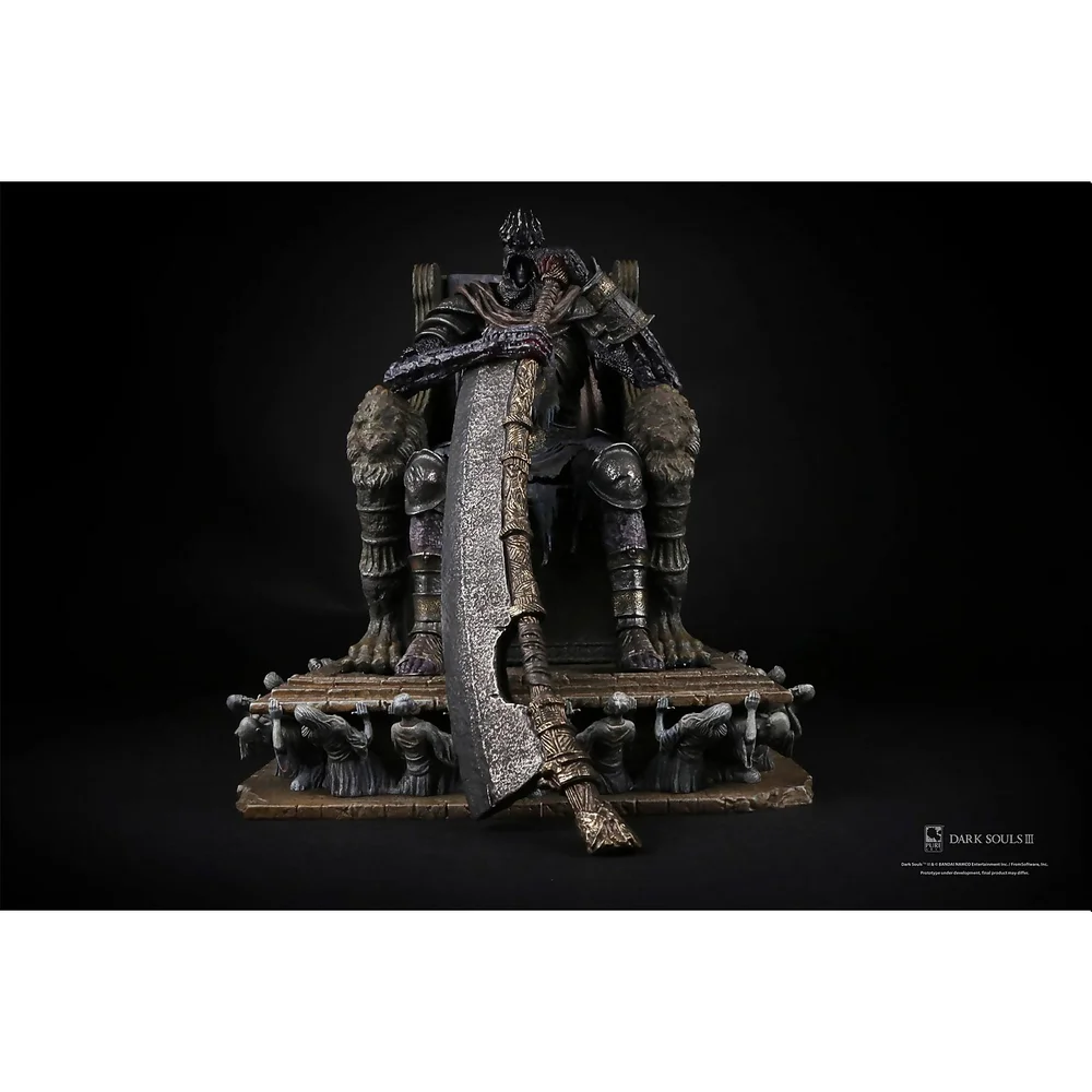 PureArts Dark Souls Statuette haute gamme Yhorm à l'échelle 1/18 Édition Limitée Image 1