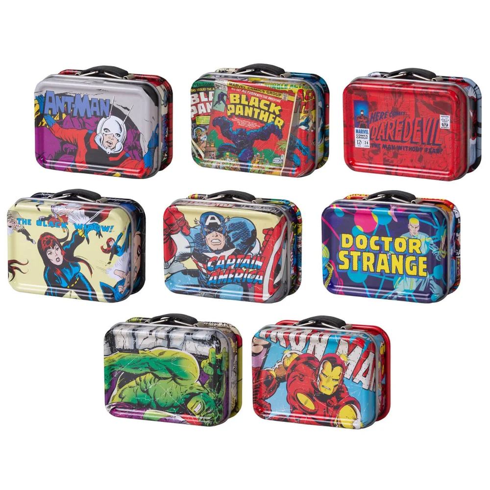 Diamond Select Marvel Tiny Tins Série 1 Assortiment Image 1