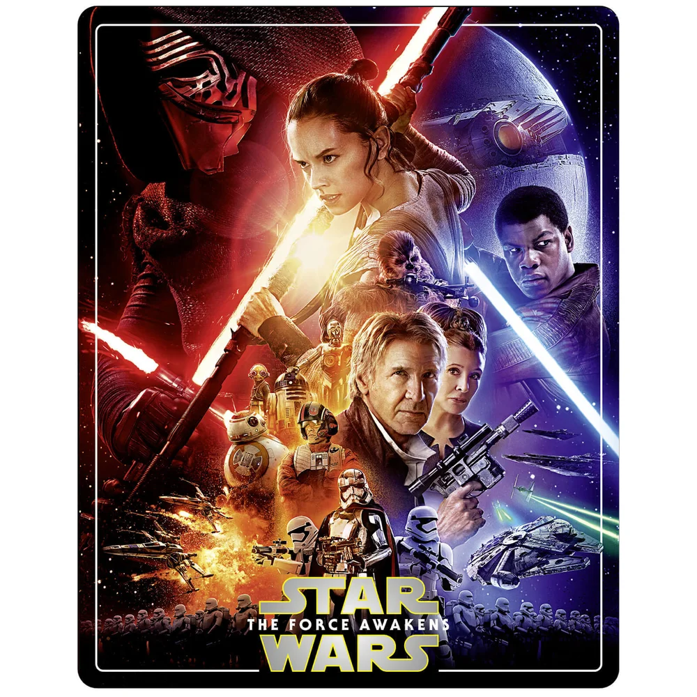 Star Wars Episode VII : Le Réveil de la Force - 4K Ultra HD Coffret exclusivité Zavvi (édition de 3 disques, le Blu-ray inclus) Image 1