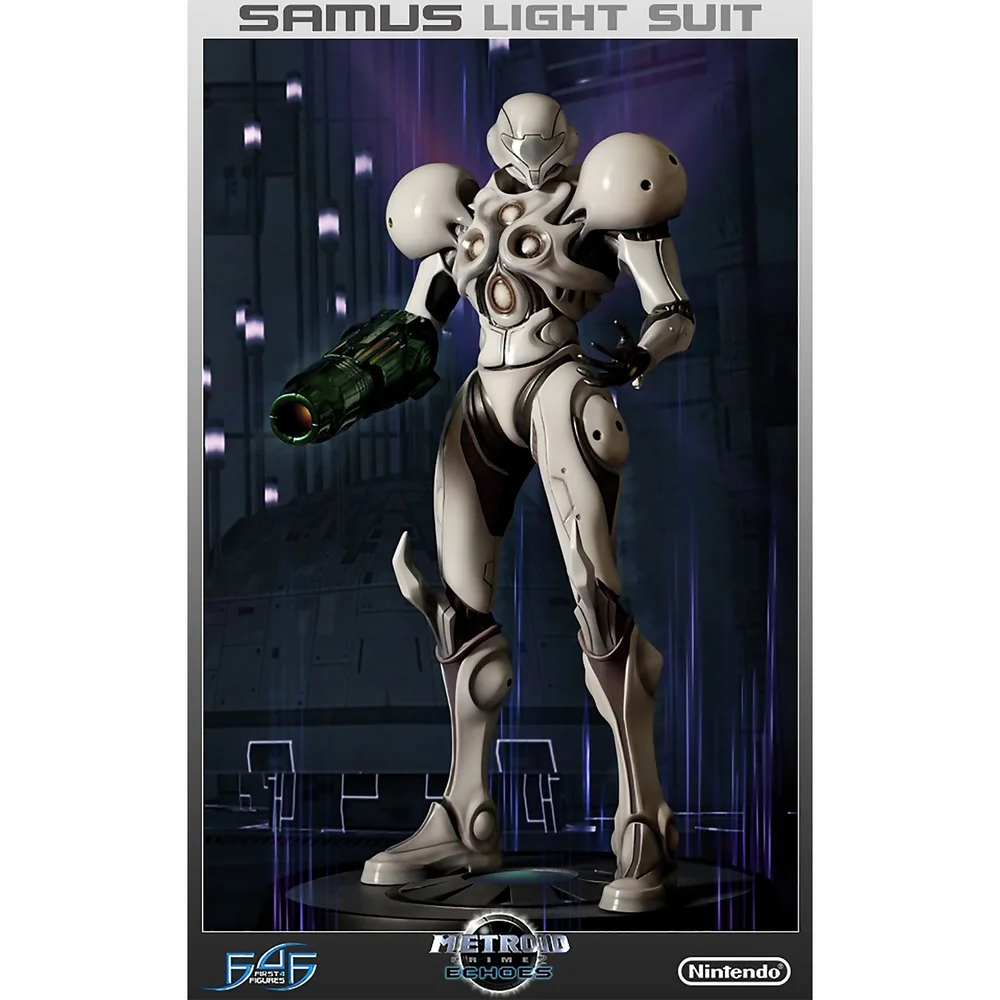 First 4 Figurines Metroid Prime Echoes (Samus Light Suit) Statuette en résine Image 1