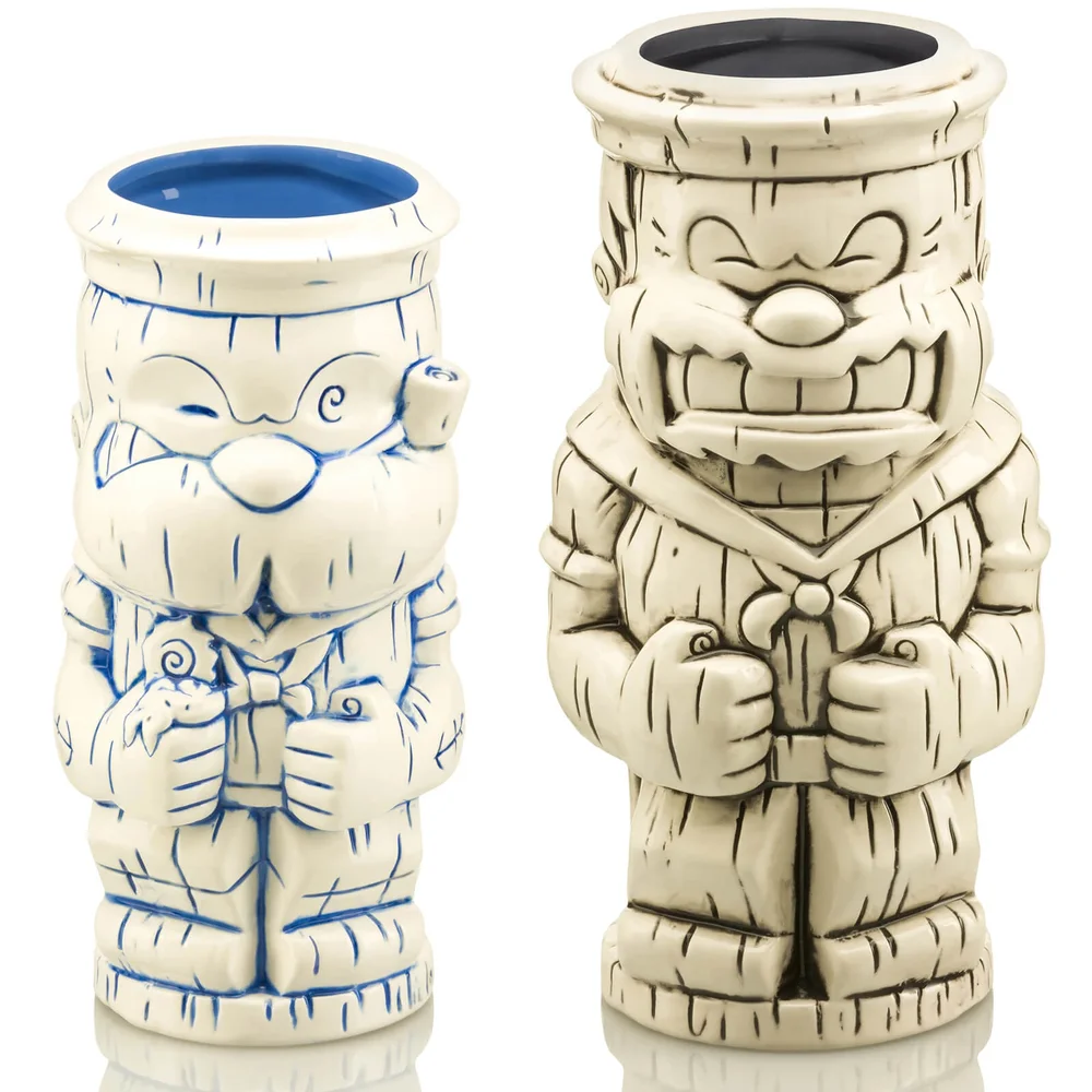 Beeline Creative Popeye Popeye et Bluto Geeki Tiki Pack de 2 Image 1