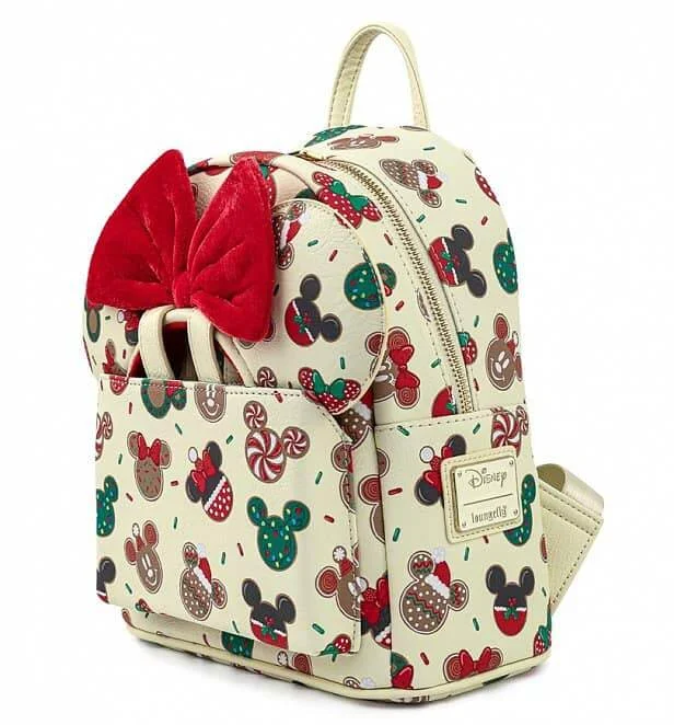 Loungefly Disney Lot Mini Sac à Dos et Oreilles Mickey & Minnie Image 1