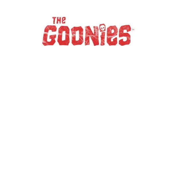 T-shirt Ringer The Goonies Chunk Retro - Blanc/Rouge - Unisexe