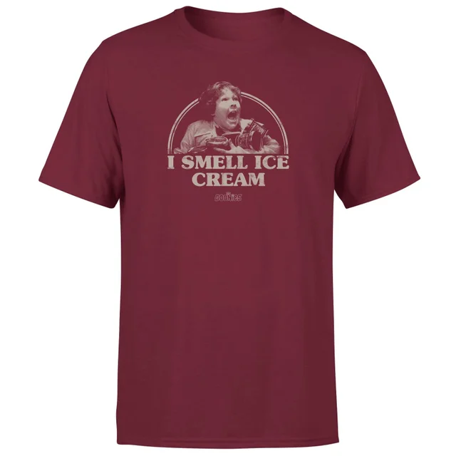 T-shirt The Goonies I Smell Ice Cream - Bordeaux - Homme
