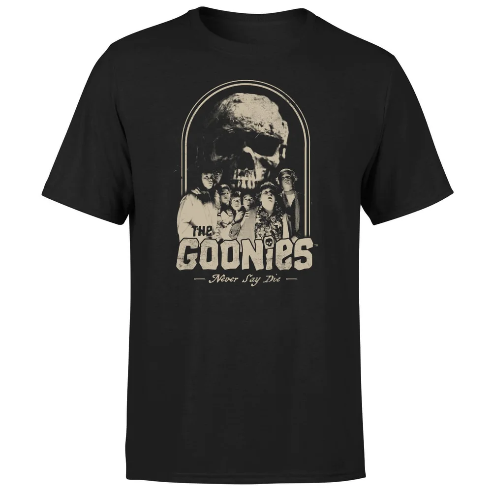 T-shirt The Goonies Never Say Die Retro - Noir - Homme - S Image 1