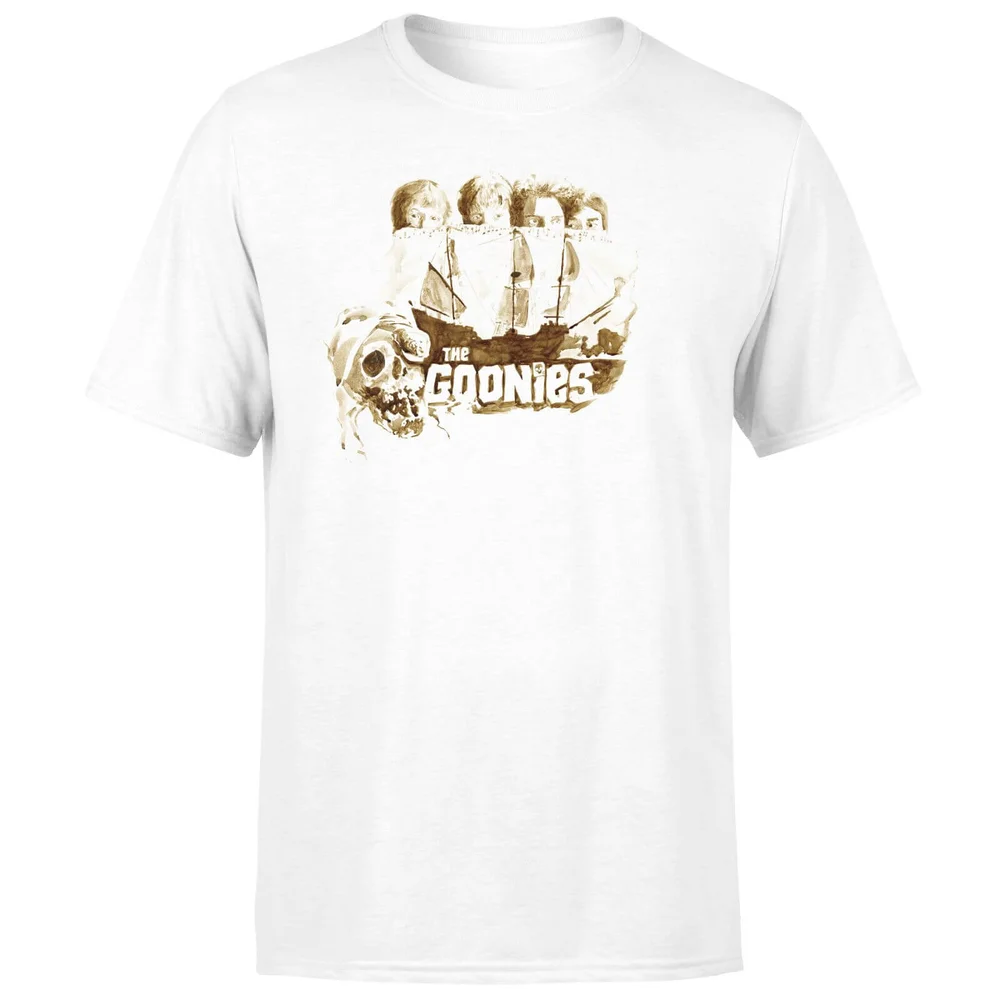 T-shirt The Goonies Watercolour - Blanc - Homme - S Image 1
