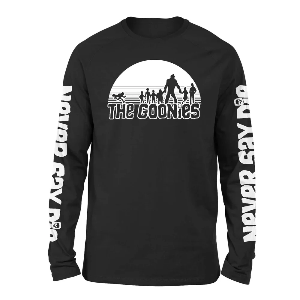 T-shirt à manches longues The Goonies Never Say Die - Noir - Unisexe - XS Image 1