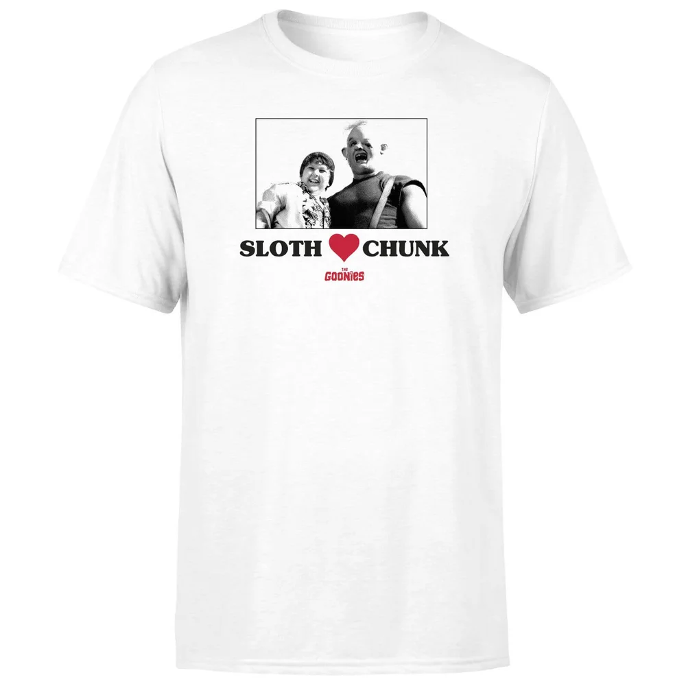 T-shirt The Goonies Sloth Love Chunk - Blanc - Homme - S Image 1