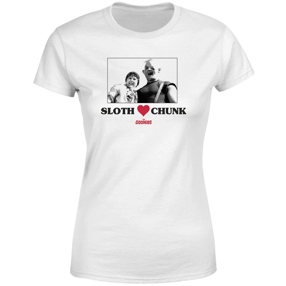 T-shirt The Goonies Sloth Love Chunk - Blanc - Femme - XS Image 1