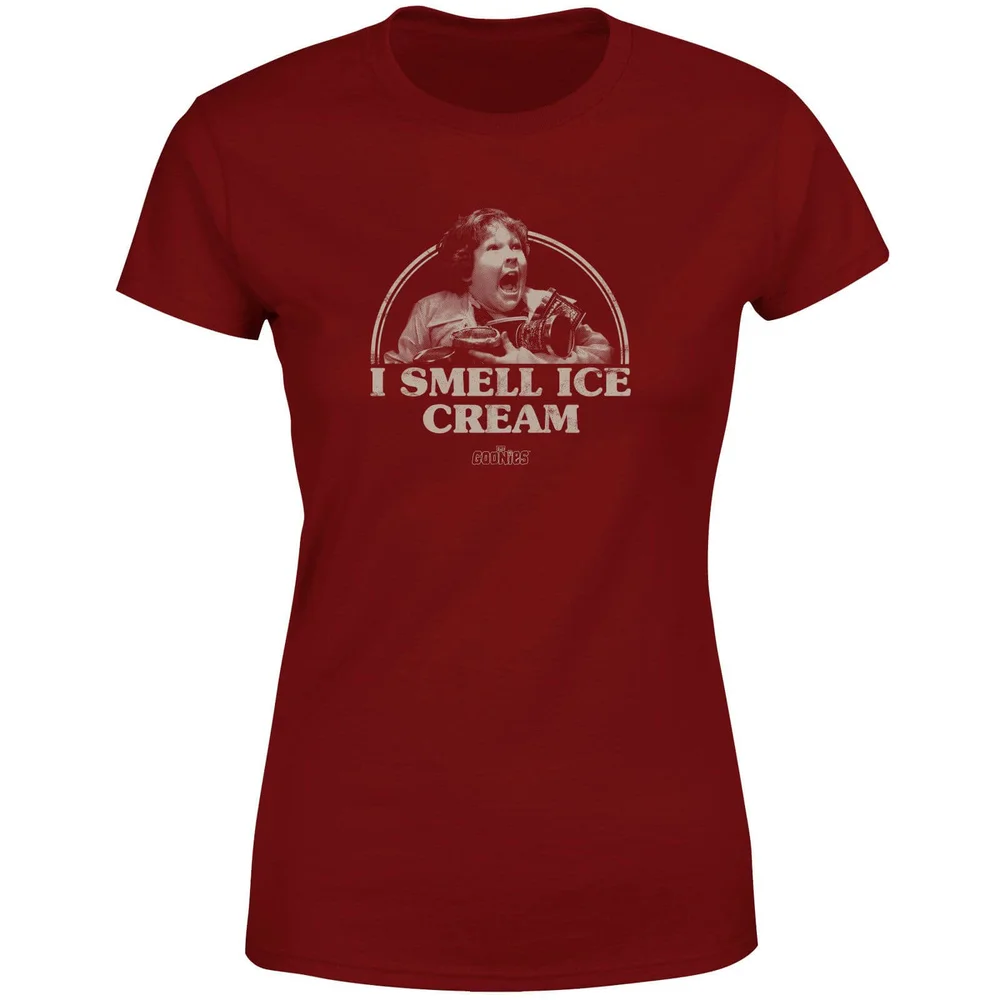 T-shirt The Goonies I Smell Ice Cream - Bordeaux - Femme - S Image 1