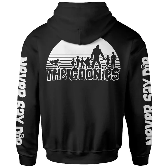 Sweat à capuche The Goonies Never Say Die - Noir