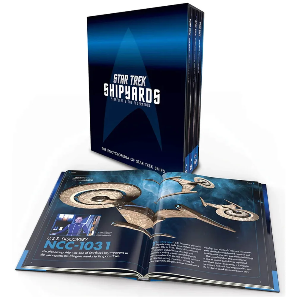Penguin Star Trek Shipyards : Starfleet et la Fédération - Coffret à couverture rigide Image 1