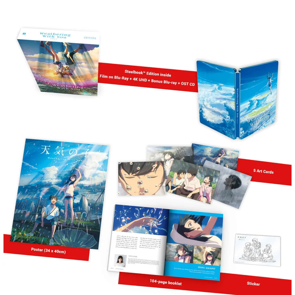 Exclusivité Zavvi : Steelbook Deluxe Les Enfants du temps - 4K Ultra HD (Blu-ray 2D Inclus) Image 1