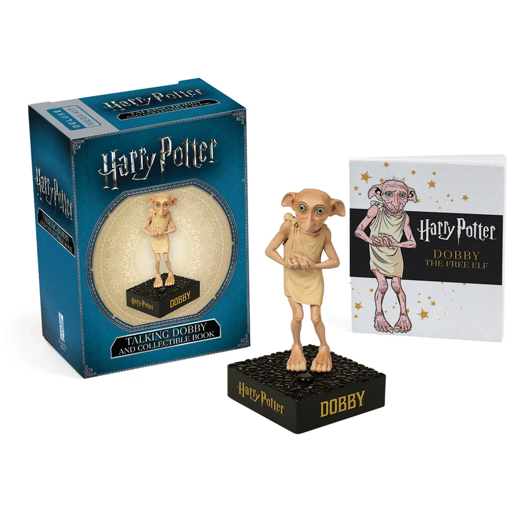 Dobby parlant et livre à collectionner Harry Potter Image 1