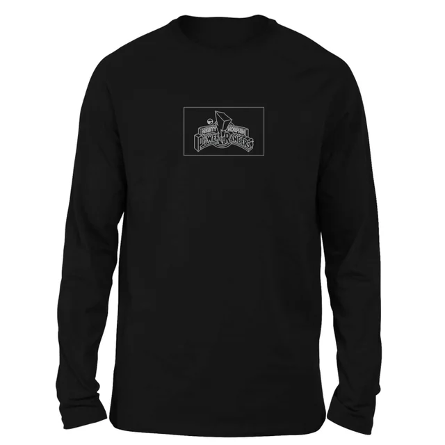 T-shirt Power Rangers Zords List - Noir - Unisexe