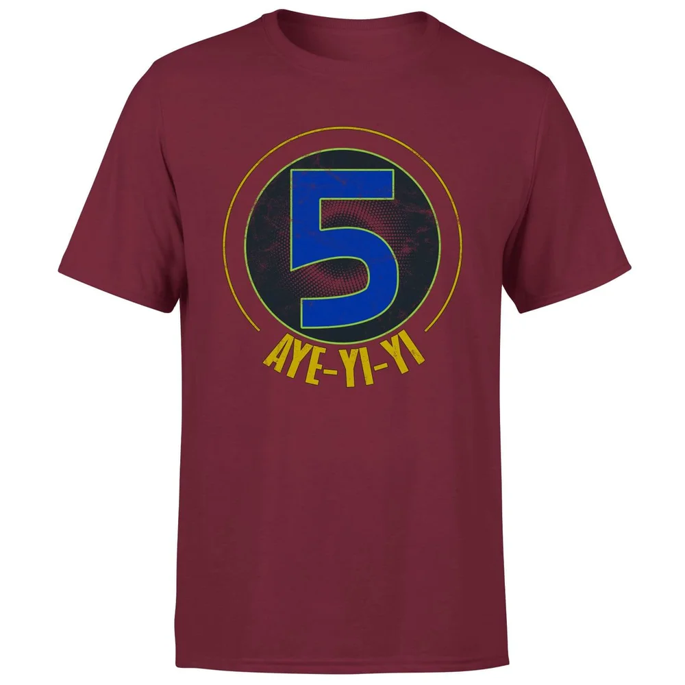 T-shirt Power Rangers Alpha-5 Logo - Bordeaux - Homme - S Image 1