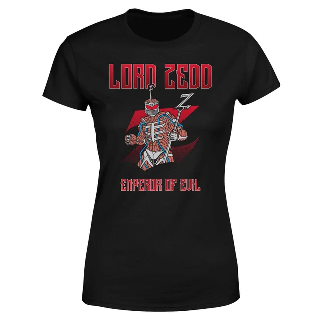 T-shirt Power Rangers Lord Zedd - Noir - Femme