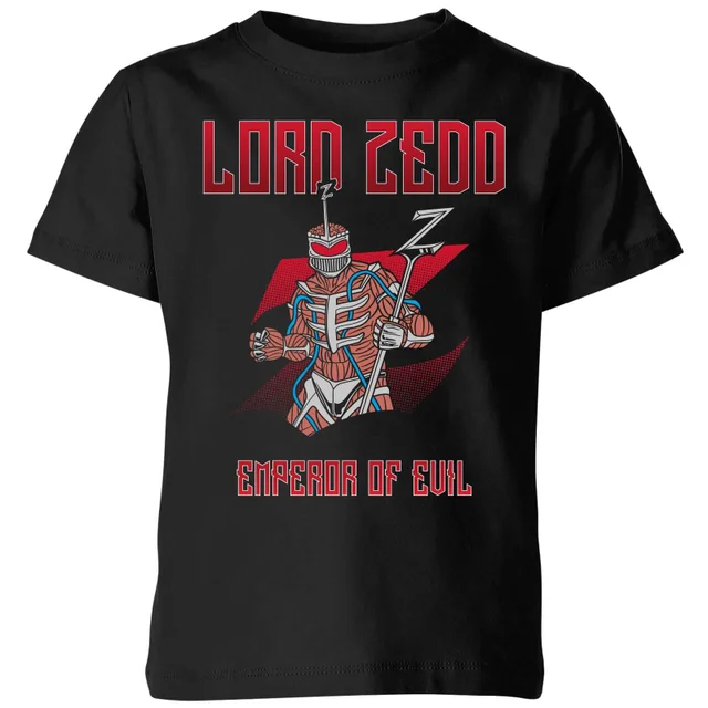 T-shirt Power Rangers Lord Zedd - Noir - Enfants