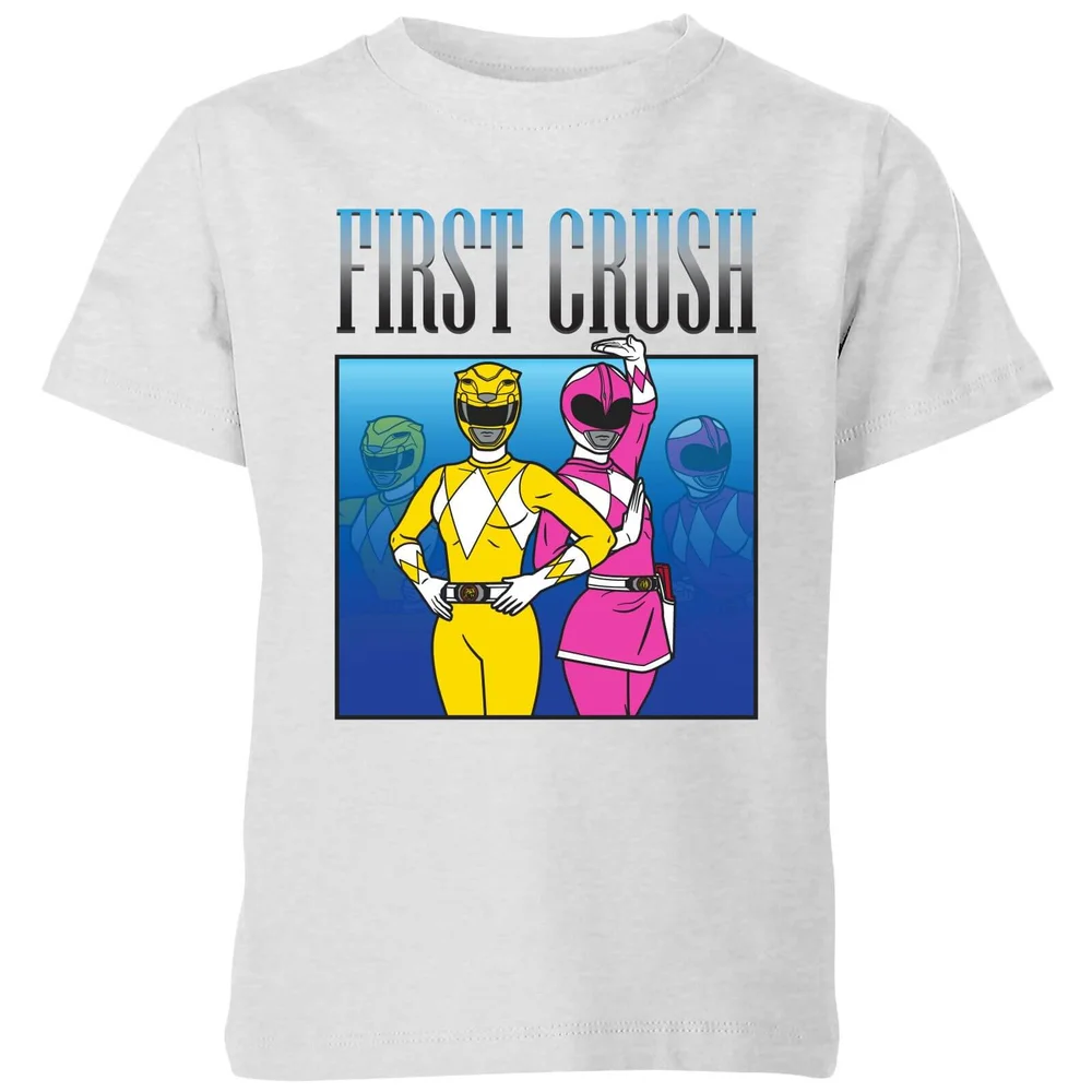 T-shirt Power Rangers First Crush - Gris - Enfants - 3-4 ans Image 1