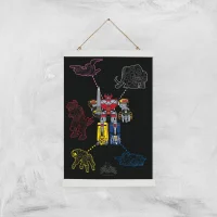 Poster Fine Art Power Rangers Megazord