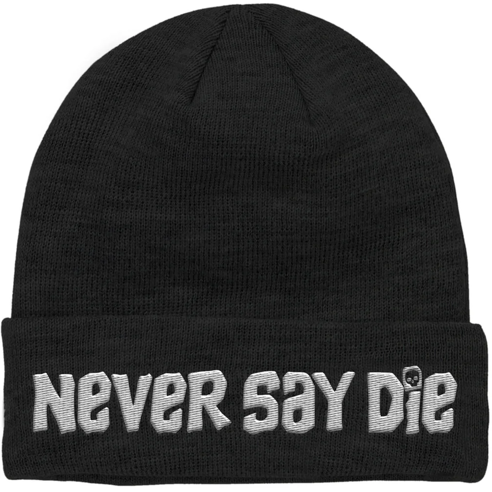 Bonnet Brodé The Goonies Never Say Die - Noir Image 1