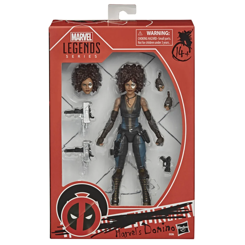 Hasbro Marvel Legends X-Men Figurine articulée Domino Image 1