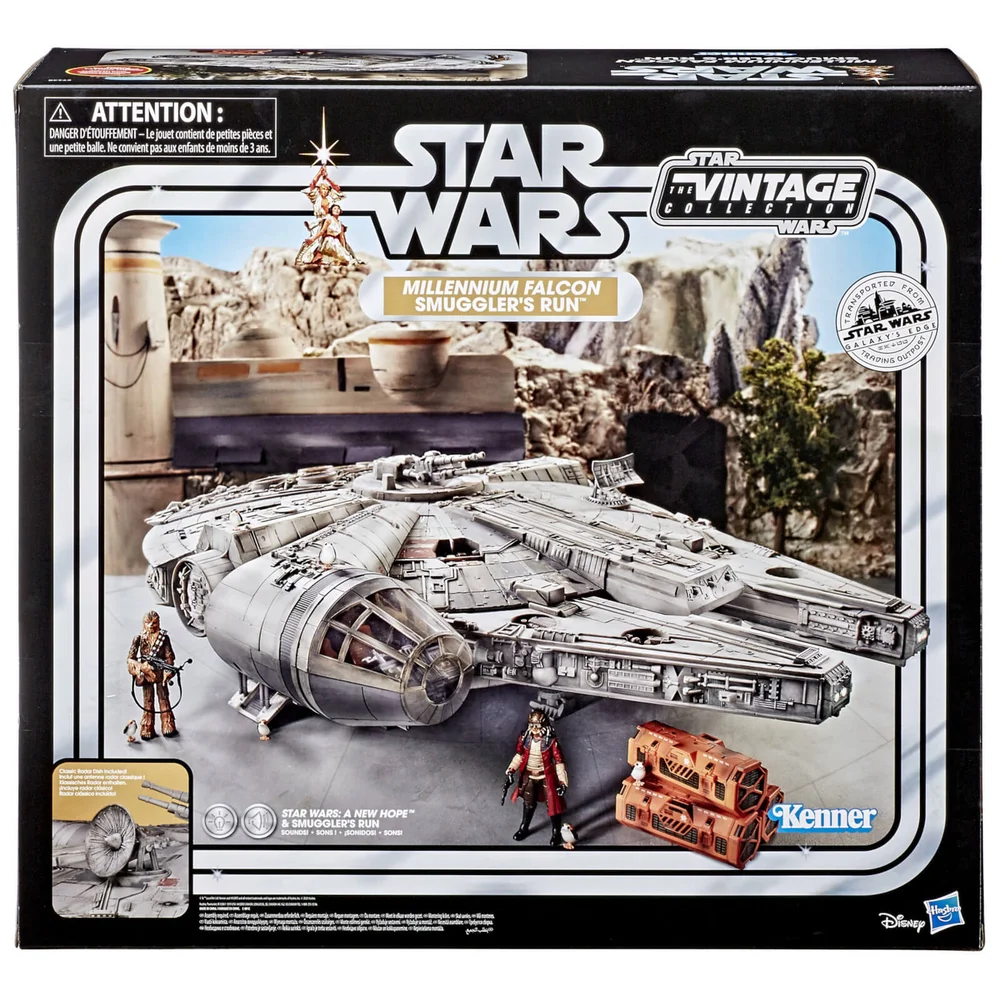 Hasbro Star Wars The Vintage Collection Galaxy Edge Millennium Falcon Smuggler's Run Image 1