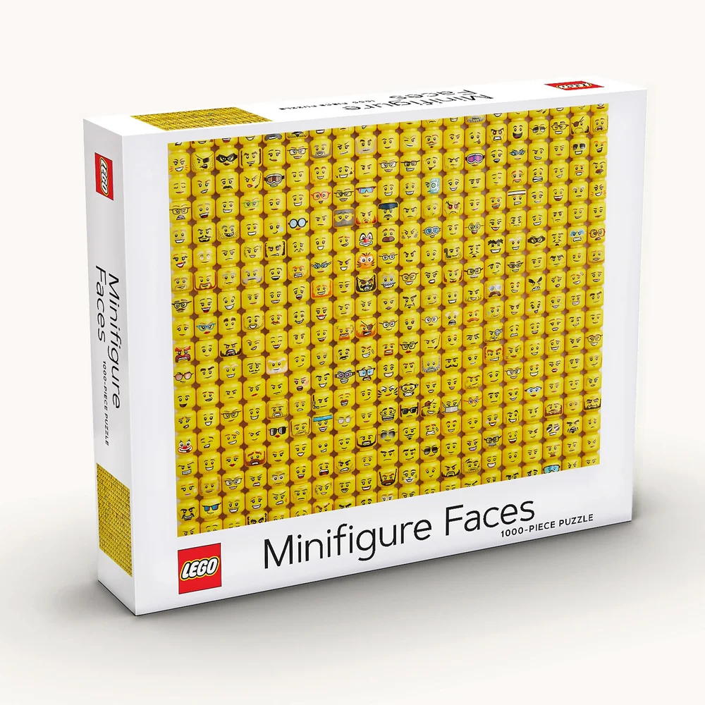 Mini figurines Faces LEGO® Puzzle de 1000 pièces Image 1