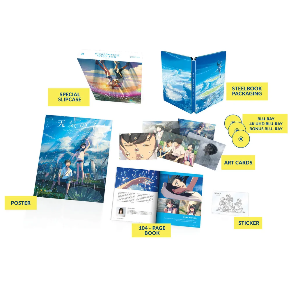 Les Enfants du Temps - 4K Ultra HD Coffret Édition Deluxe (Blu-ray 2D inclus) - Édition de 3 disques Image 1