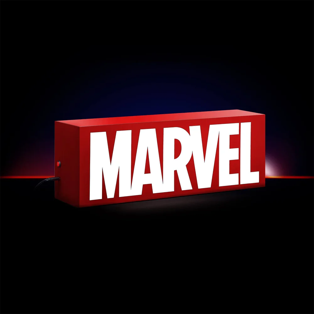 Boîte lumineuse Logo Marvel - 40 cm Image 1