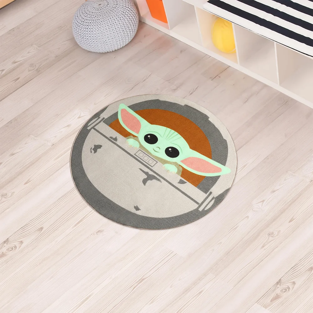 Tapis rond L'Enfant Star Wars The Mandalorian - 99 cm Image 1