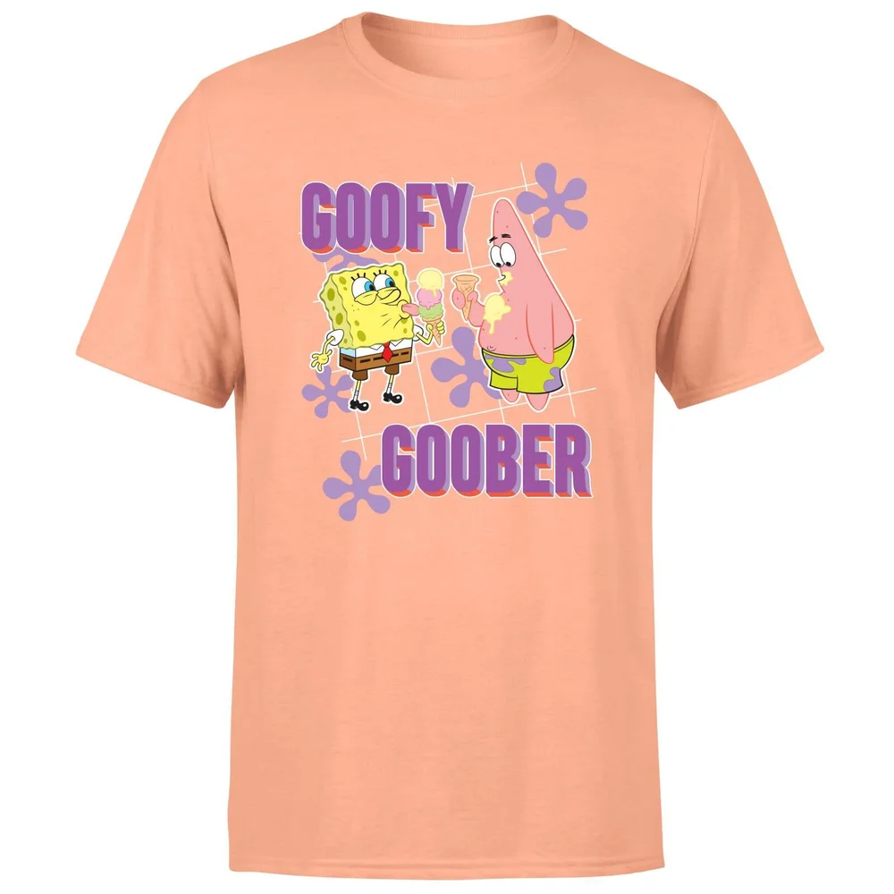T-shirt Bob l'éponge Goofy Goober - Coral - Unisexe - S Image 1