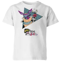 T-shirt Drôles de monstres - Blanc - Enfants