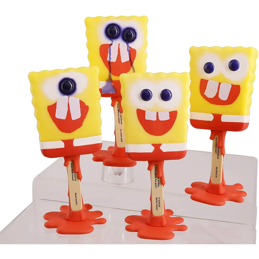 Collection de Vinyles Bob l'éponge SpongePops 10 cm Image 1