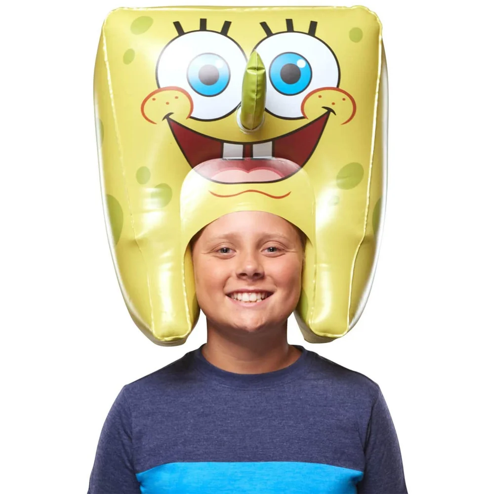 Têtes d'éponge de Bob l'Éponge - Œil de biche de Bob l'Éponge gonflable à porter Image 1