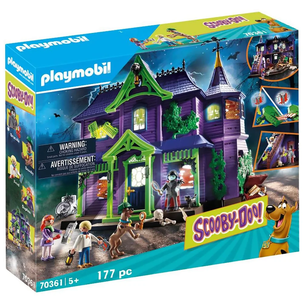 Playmobil Scooby Doo ! SCOOBY-DOO! Histoires dans le Manoir Hanté (70361) Image 1