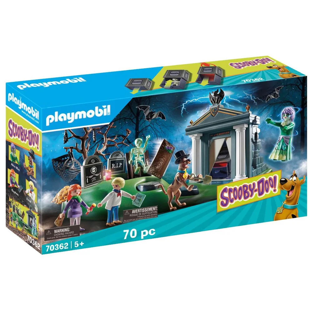 Playmobil Scooby Doo ! SCOOBY-DOO! Histoires au Cimetière (70362) Image 1
