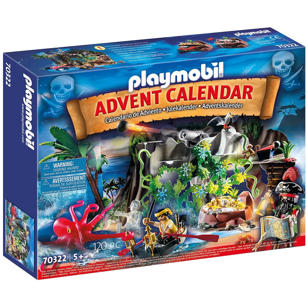 Calendrier de l'Avent Playmobil 'Pirates" (70322) Image 1