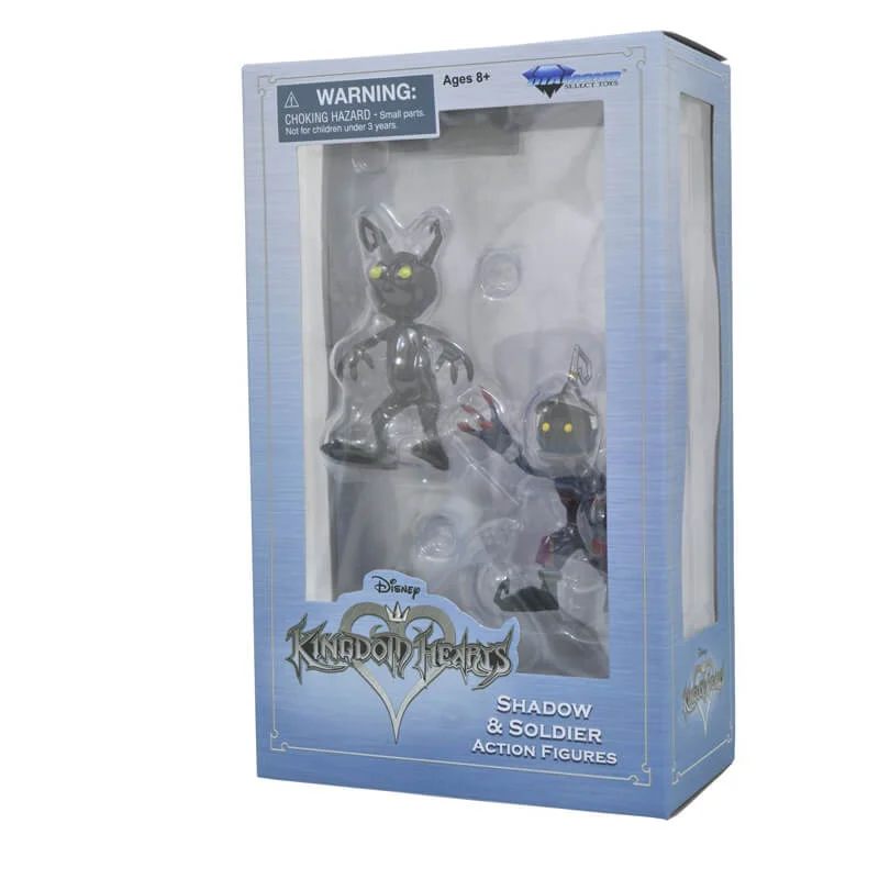 Diamond Select Kingdom Hearts, Figurine articulée l'Ombre et Soldat 15 cm Image 1