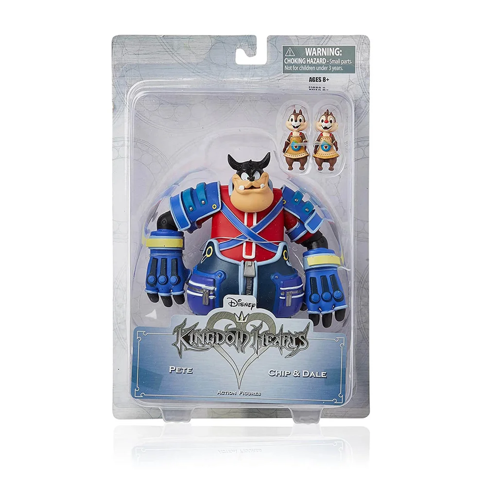 Diamond Select Kingdom Hearts - Figurines articulées Pete, Chip et Dale 15 cm Image 1