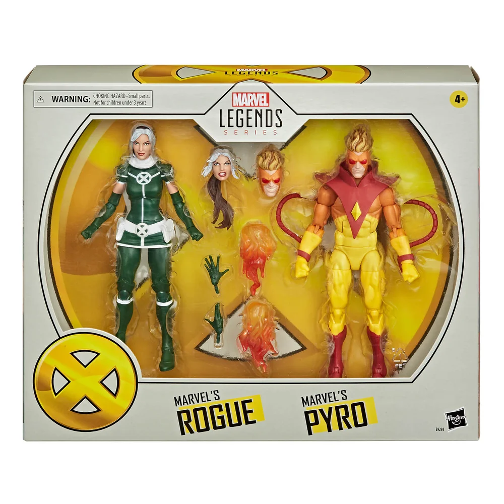 Hasbro Marvel Legends Series, Marvel's Rogue et Pyro Image 1