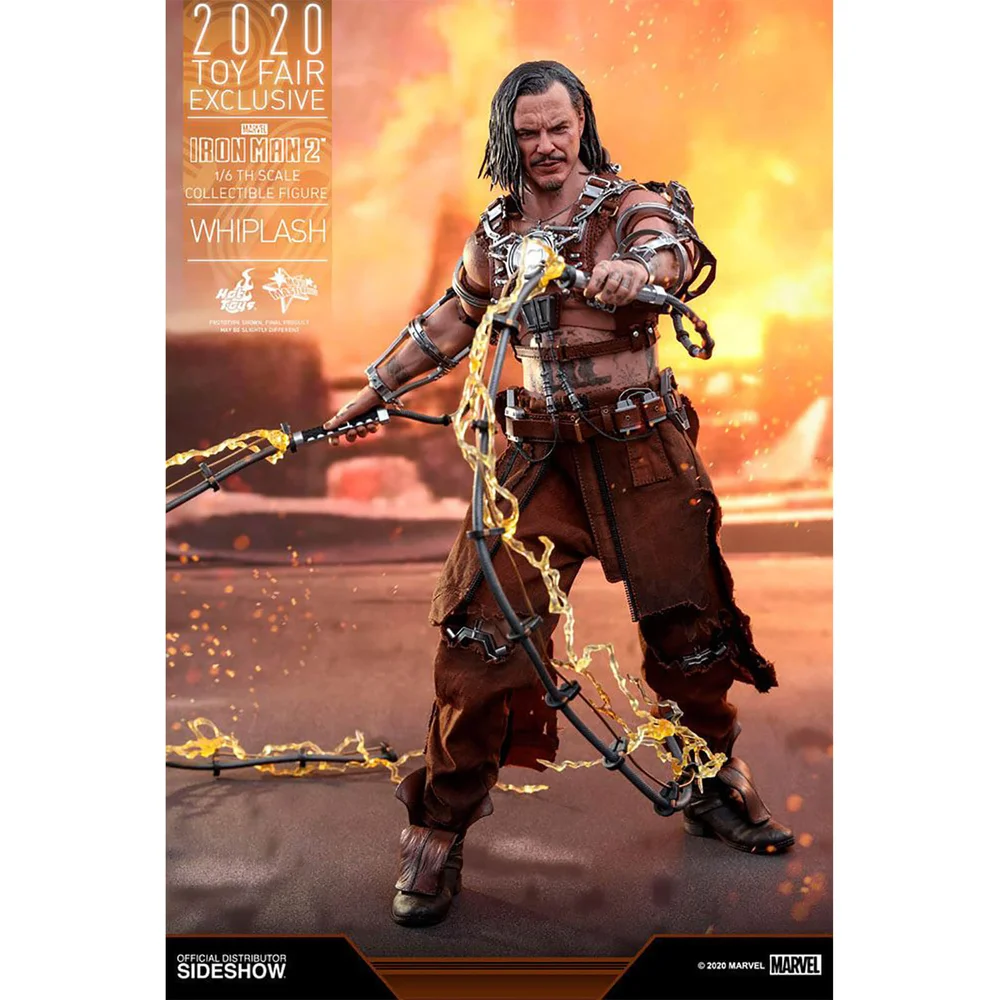 Hot Toys Marvel Iron Man 2 Figurine exclusive Whiplash Toy Fair 30 cm Image 1
