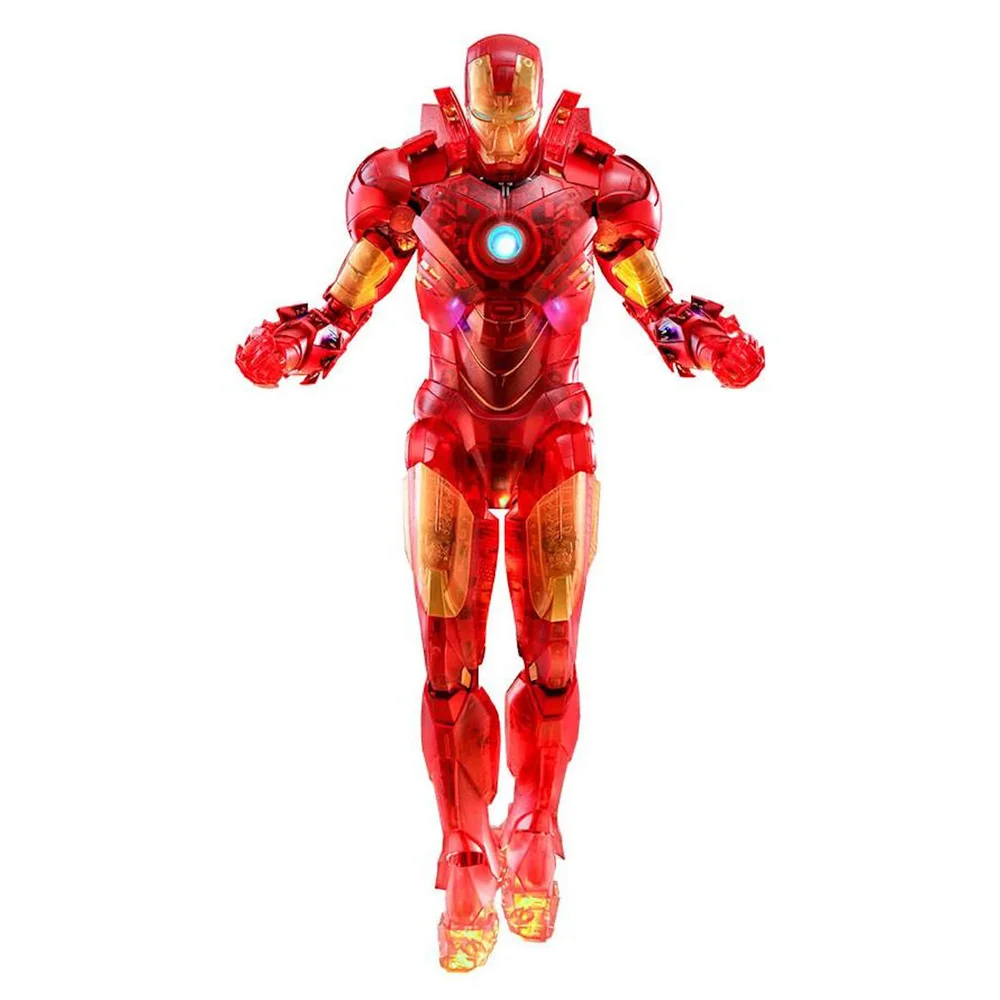 Hot Toys Marvel Iron Man Mark IV (Version Holographique) Toy Fair Figurine articulée Exclusive 30 cm Image 1