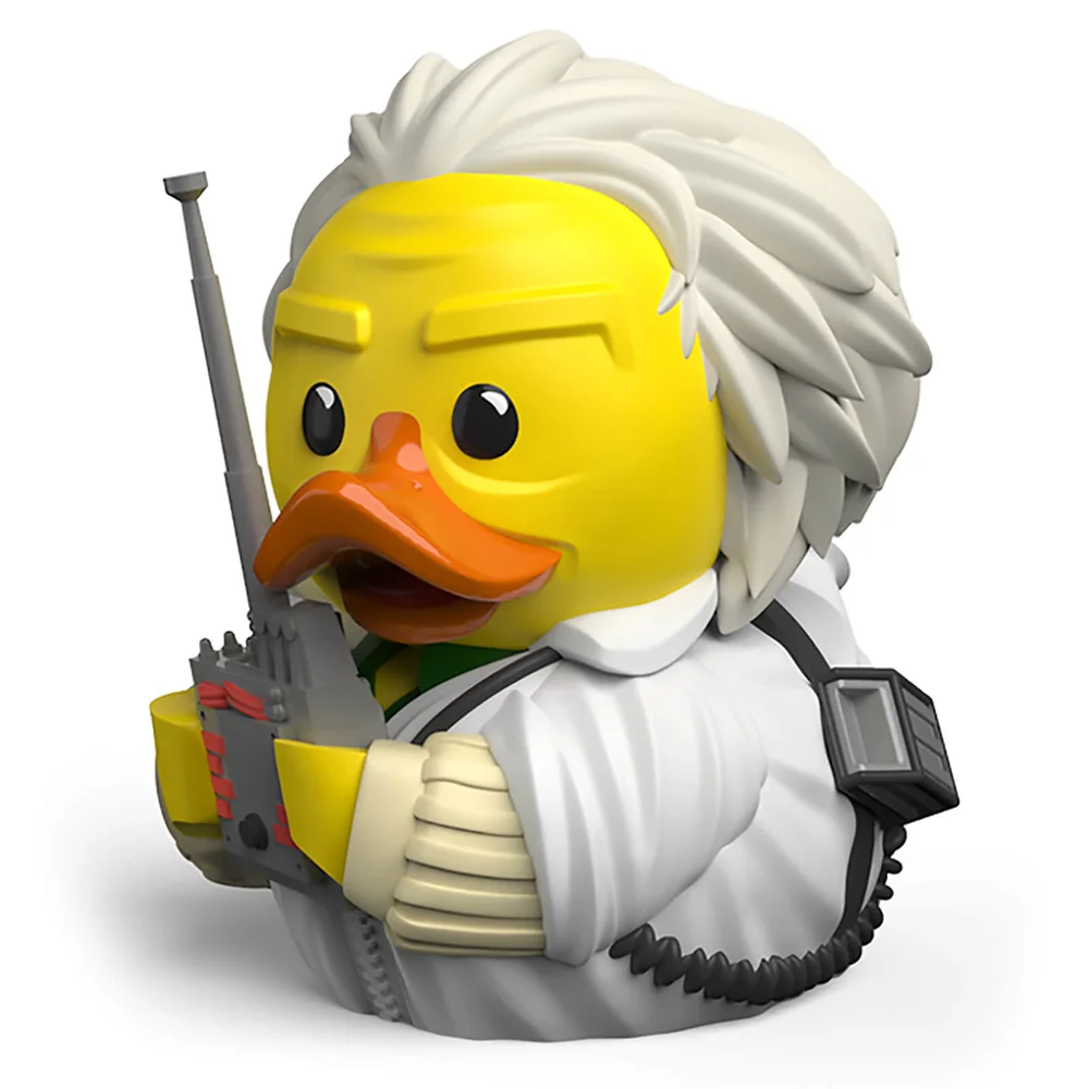 Canard de bain Tubbz à collectionner Retour vers le futur - Doc Brown Image 1