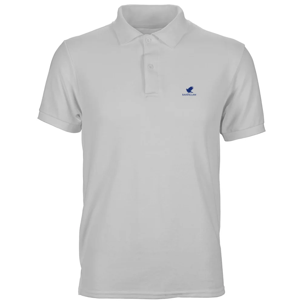 Harry Potter Ravenclaw Unisex Polo - White - S Image 1
