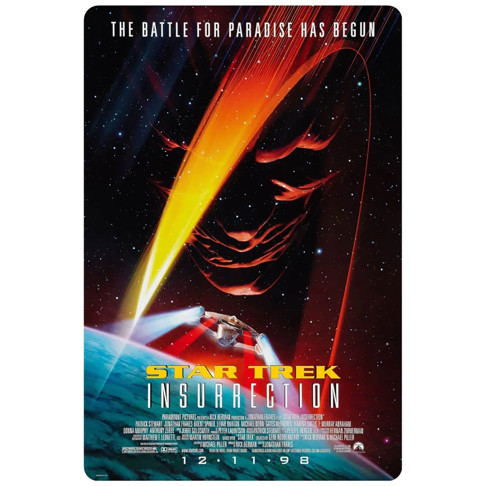 Poster de Star Trek Insurrection Image 1