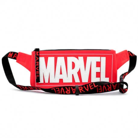Loungefly Logo Marvel Rouge Sacoche Image 1