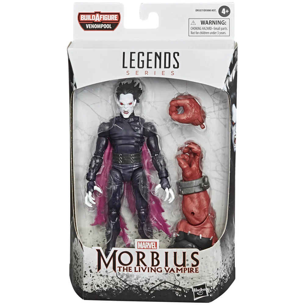 Figurine de Collection Hasbro Marvel Legends Venom Morbius 6 pouces Image 1